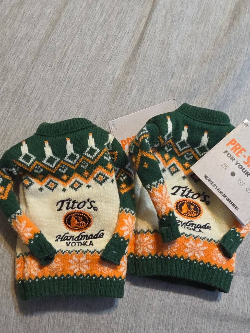 Tito's Vodka Bottle Sweaters - 2